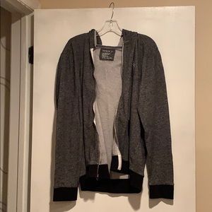 Express Gray/Black Heathered Sweatshirt- Size XL